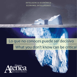 Lo que no conoces puede ser decisivo What you don`t know can be