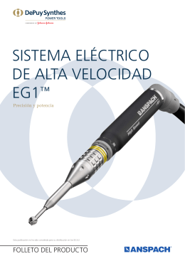 SISTEMA ELÉCTRICO DE ALTA VELOCIDAD EG1™
