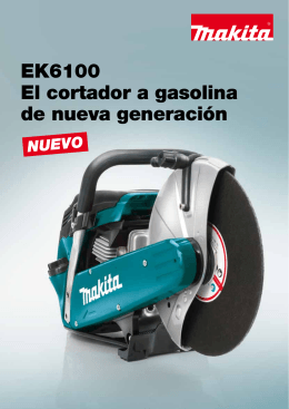 EK6100 El cortador a gasolina de nueva generación
