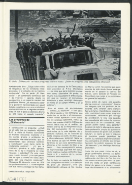 Las preguntas de „El Mercurio“