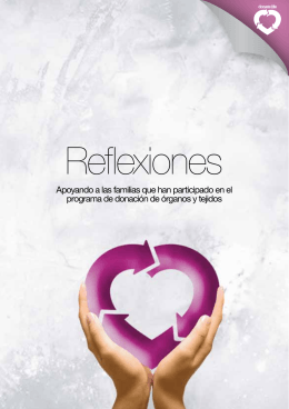 Reflexiones - DonateLife