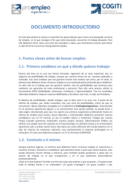 documento introductorio - Colegio Oficial de Peritos e Ingenieros
