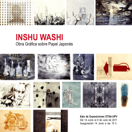 INSHU WASHI - Escola Llotja