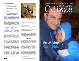 Revista Odisea Cristiana No. 49 - Comunión de Gracia Internacional