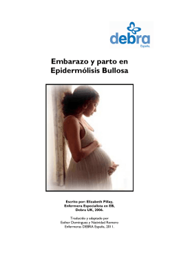 Embarazo y parto en Epidermolisis Bullosa