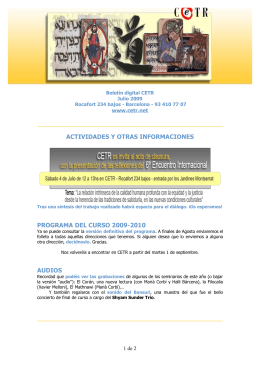 BOLETÍN DIGITAL CETR