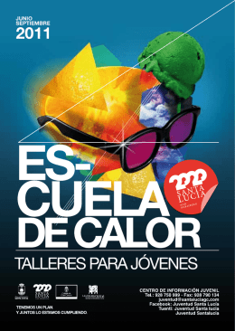 ESCUELA DE CALOR FOLLETO