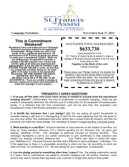 SFA_Bulletin_ 12Revision - St. Francis of Assisi Catholic Church