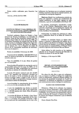 772 Existe to suﬁciente para ﬁnanciar las obras. C&aacute;ceres, a 20 de