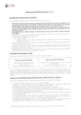 Tablón de anuncios