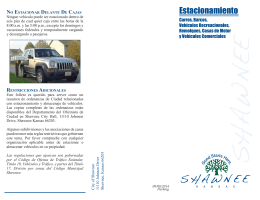 Estacionamiento - City of Shawnee