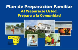 Plan de Preparación Familiar - Marshall County Health Department