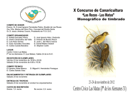 folleto 2012 - Asociación Ornitológica Las Rozas
