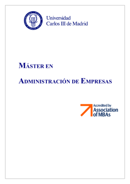 folleto-mae mdf - Universidad Carlos III de Madrid