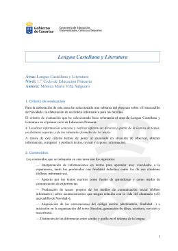 Lengua Castellana y Literatura
