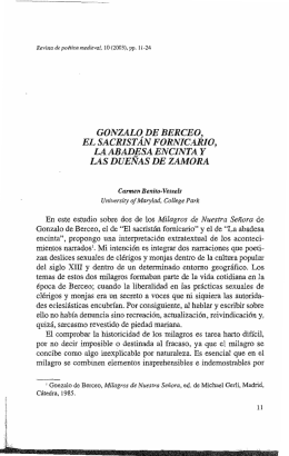 gonzalq de berceo, el sacristan f 0rnicario