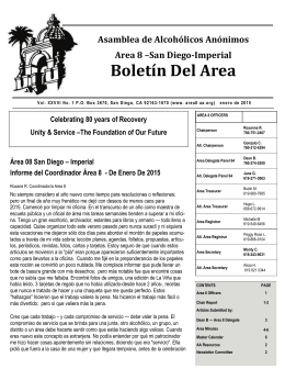 Boletín Del Area