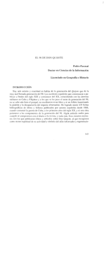 EL 98 DE DON QUIJOTE