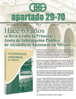 Central Mexicana de Servicios Generales de Alcohólicos Anónimos