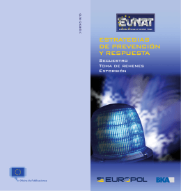 estrategias de prevención y respuesta - Europol