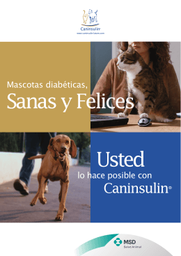 Caninsulin® - Control de la diabetes mellitus en perros y gatos
