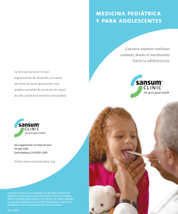 medicina pediátrica y para adolescentes