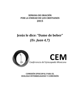 SEMANA DE ORACIÓN POR LA UNIDAD DE LOS CRISTIANOS 2011