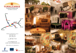 folleto pdf descargable - Casa Spa del Renacimiento