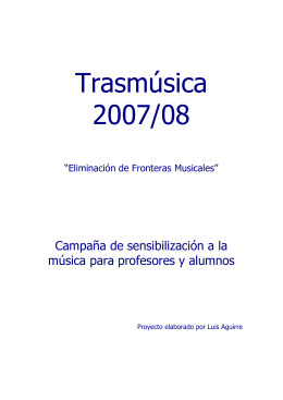 Proyecto Trasmúsica.