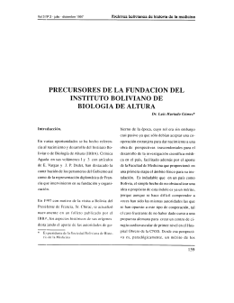 BIOLOGIA DE ALTURA