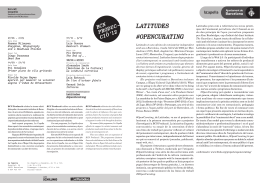 latitudes #OpenCuratinG