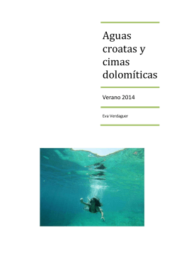 Aguas croatas y cimas dolomíticas