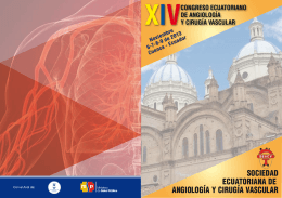 armado folleto - Sociedad Ecuatoriana de Angiología y Cirugía