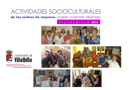 folleto web oct nov dic - Ayuntamiento Villalbilla