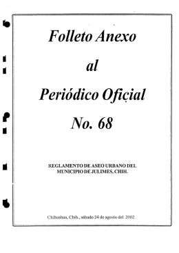 Folleto Anéxo