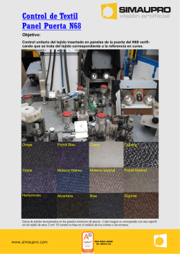 Folleto Textil Panel Puertas Visteon N68