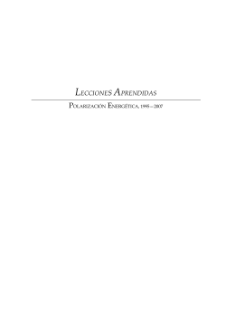 LECCIONES APRENDIDAS