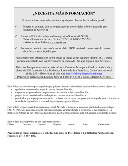 Guide to Citizenship - Spanish