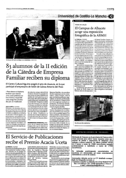 06/05/2006 La Tribuna - Universidad de Castilla