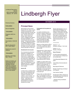 Lindbergh Flyer - Lindbergh Elementary School