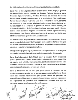 Comisión de Derechos Humanos, Mujer, e Igualdad de Oportunidades