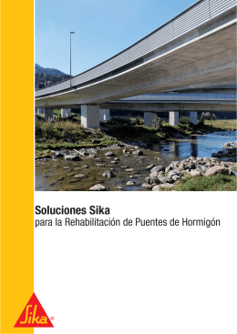 Soluciones Sika para la Rehabilitación de Puentes de Hormigón
