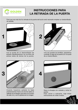 Puerta sustituible
