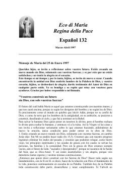 132 Marzo-Abril 1997 - Virgen de Medjugorje