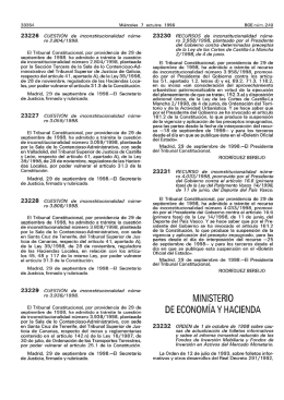 23226 CUESTIÓN de inconstitucionalidad núme—