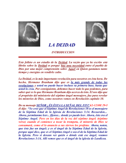 LA DEIDAD - Message Doctrine.net