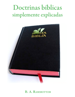 Doctrinas bíblicas simplemente explicadas