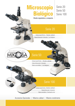 Folleto microscopios Mikoba