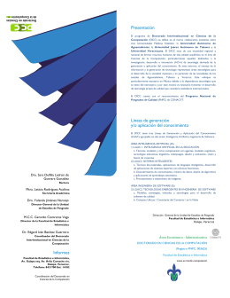 folleto informativo - Universidad Veracruzana