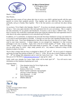 Thom M. Suhy - St. Mary of Carmel School